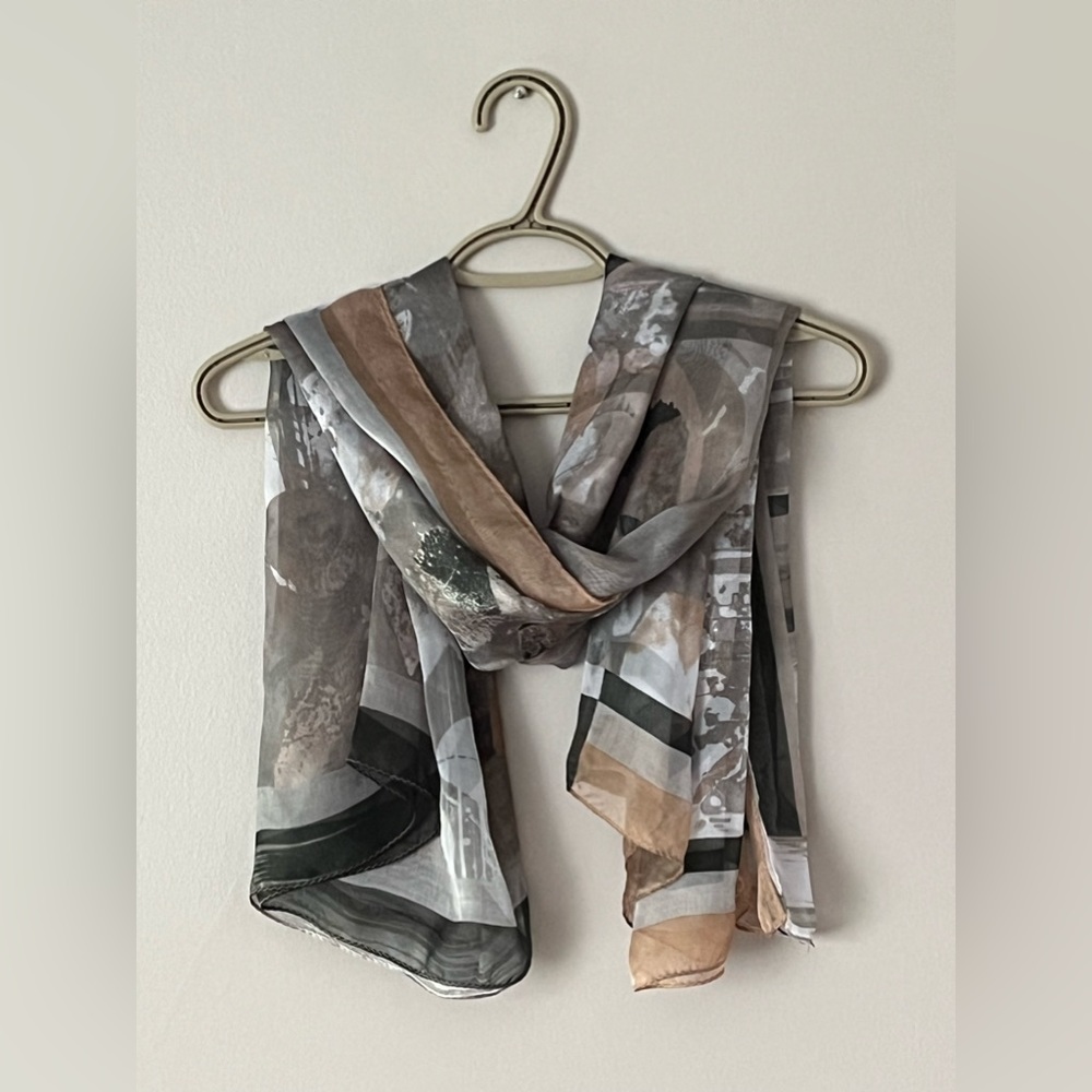Women’s Simply Vera Wang  Sheer Scarf / Wrap